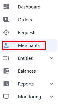 Merchants list